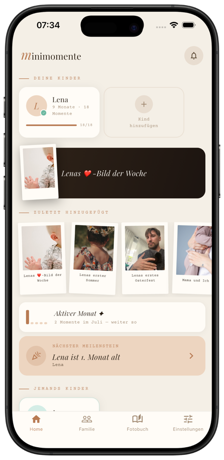 Home-Screen (Mockup)